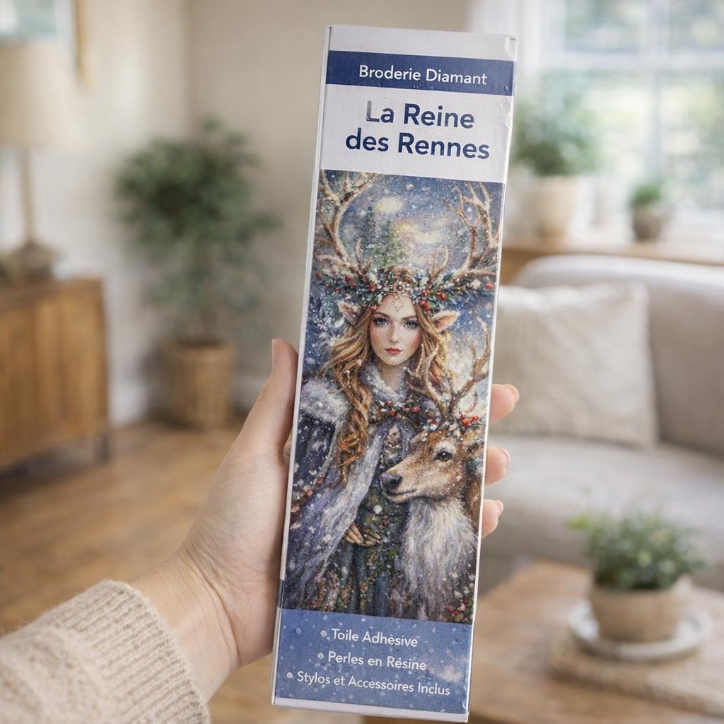 Broderie Diamant - La Reine des Rennes