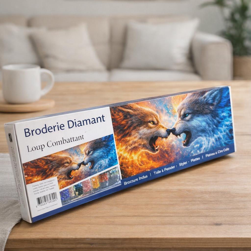 Loup combattant diamant