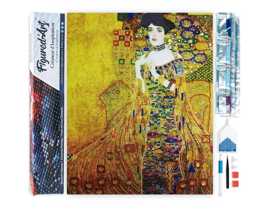 Broderie Diamant - Madame Bauer Klimt