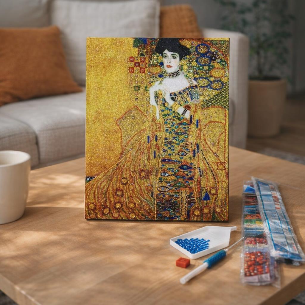 Broderie Diamant - Madame Bauer Klimt