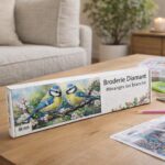 Broderie Diamant - Mésanges sur branche