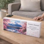 Broderie Diamant - Mont Fuji et Lac aux Cerisiers en Fleurs