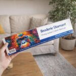 Broderie Diamant - Orang-outan Coloré Abstrait