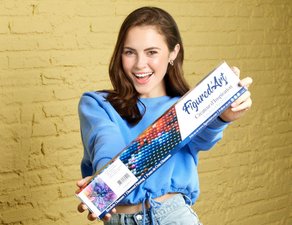 Broderie Diamant - Papillon en Couleurs