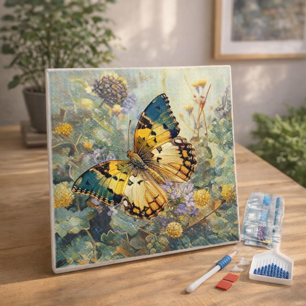 Broderie Diamant - Papillon Janetta Forester