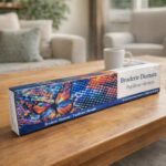 Broderie Diamant - Papillons vibrants