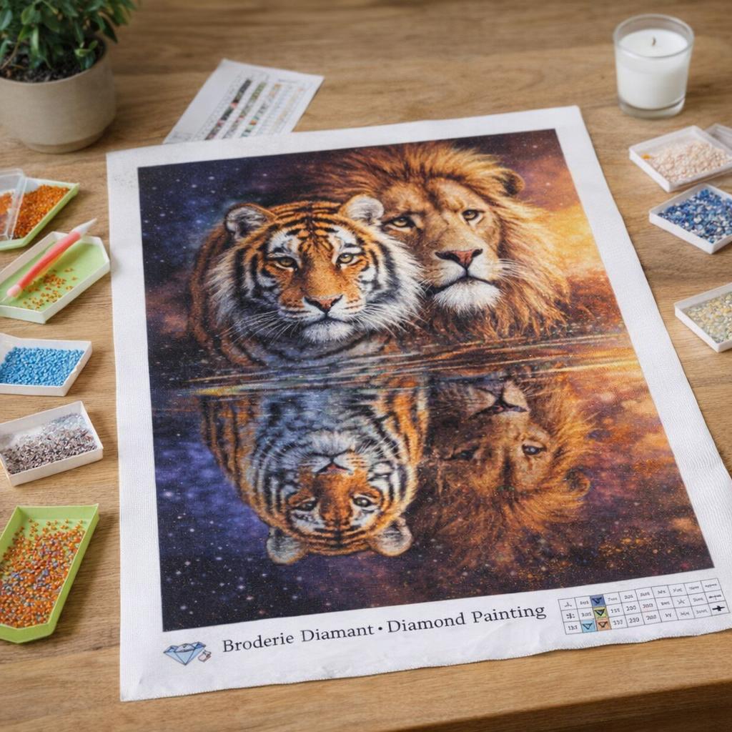 Tigre Lion Reflet