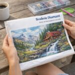 Broderie Diamant - Relais de Montagne et Cascade