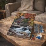 Broderie Diamant - Relais de Montagne et Cascade