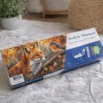 Broderie Diamant - Renard et oiseau en Automne