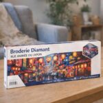 Broderie Diamant - Rue Animée du Japon