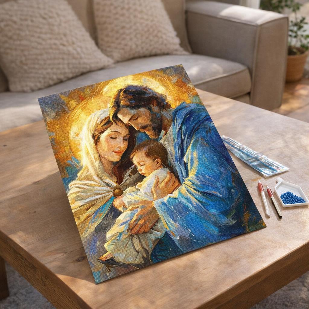 Broderie Diamant - Sainte Famille