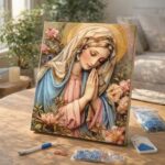 Broderie Diamant - Sainte Vierge Marie