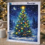 Broderie Diamant - Sapin de Noël Lumineux