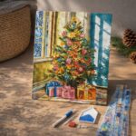 Broderie Diamant - Sapin de Noël Lumineux