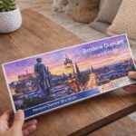 Broderie Diamant - Statue Edinburgh