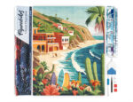 Broderie Diamant - Surf côtier