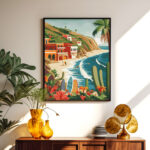 Broderie Diamant - Surf côtier