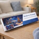 Broderie Diamant - Terrasse de Noël Étincelante