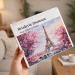 Broderie Diamant - Tour Eiffel en Fleurs