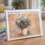 Broderie Diamant - Vase de Fleurs - Odilon Redon