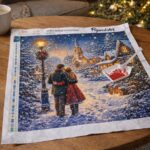 Broderie Diamant - Veillée de Noël Romantique