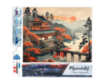Broderie Diamant - Vue Vintage sur la Pagode