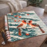 Cardinal d'Hiver - Toile roulée