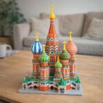 Cathédrale Saint-Basile maquette en mousse - puzzle 3D