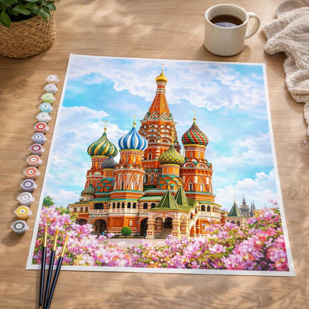 Cathédrale St Basil - Toile roulée