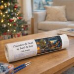 Chambre de Noël au Bord de la Baie - Toile roulée