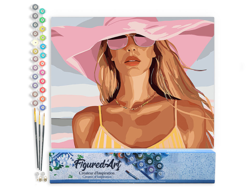 Charme d'une journée ensoleillée - Toile roulée