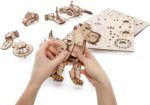 Chien mécanique - Puzzle 3D mécanique en Bois