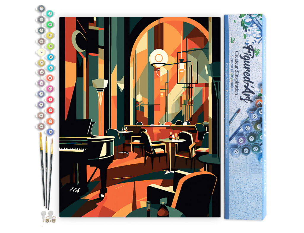 Club Art Déco - Toile roulée