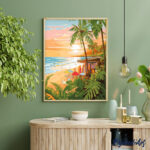 Club de surf - Toile roulée