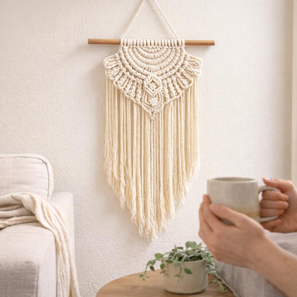 Kit Macramé – Forme Coquillage