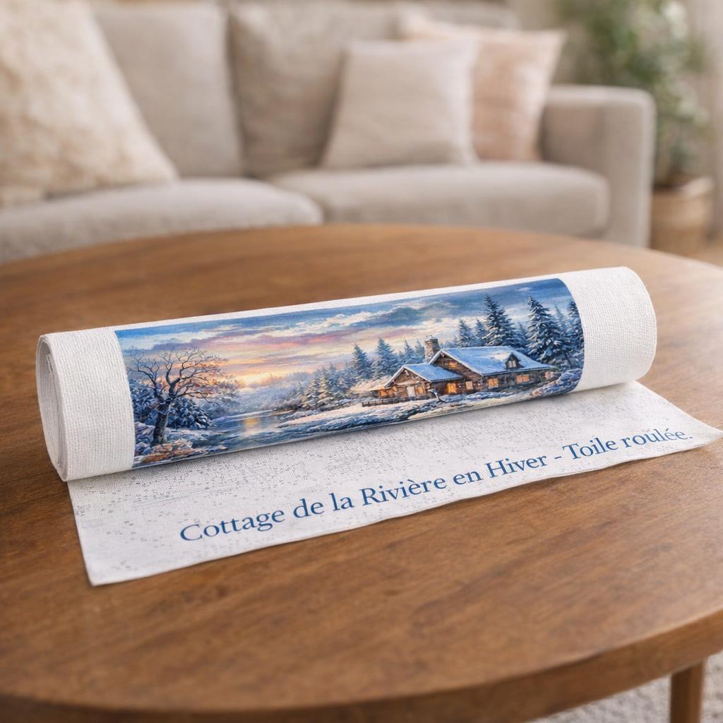 Cottage rivière hiver