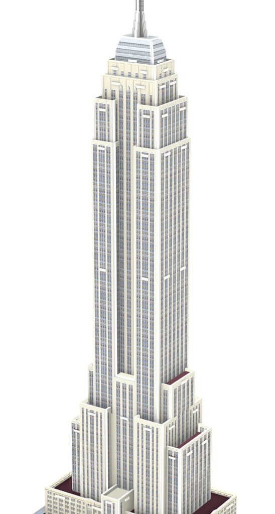 Empire State Building maquette en mousse - puzzle 3D