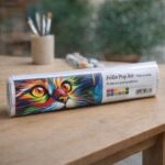 Félin Pop Art - Toile roulée