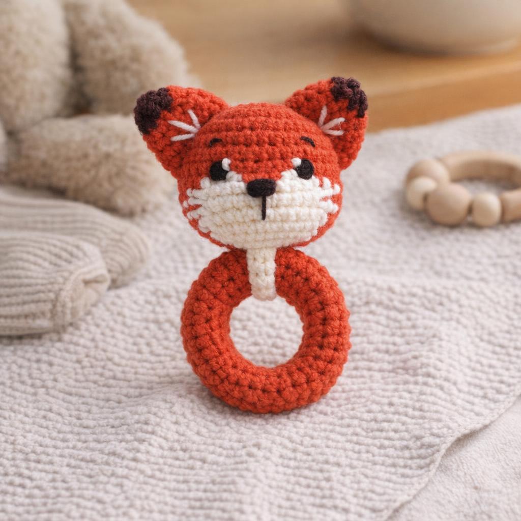 KIT CROCHET "HOCHET RENARD"