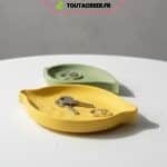 Vide-poches citron en Jesmonite à mouler