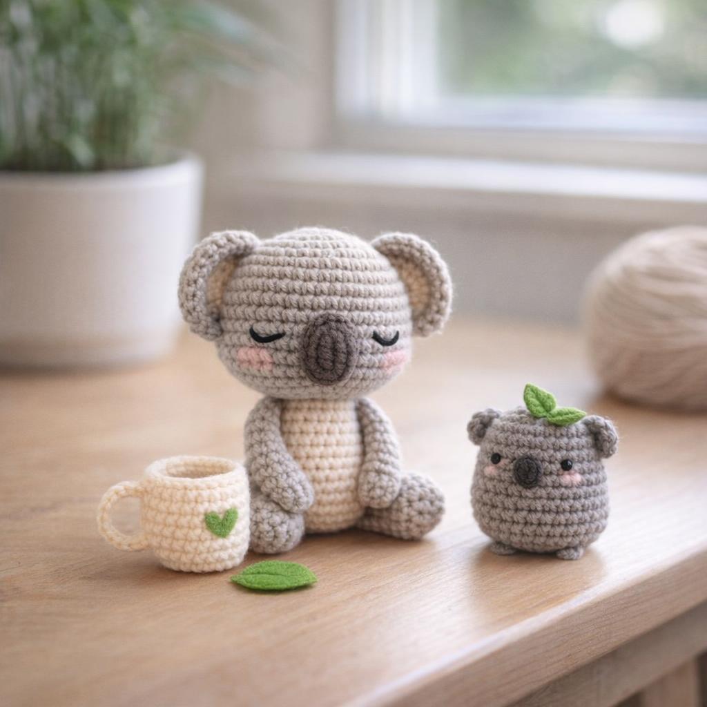 Kit DIY crochet Amigurumi - Koala