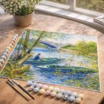 La pêche au Printemps, Pont de Clichy - Van Gogh - Toile roulée