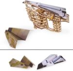 Lanceur d'avions en bois - Puzzle 3D