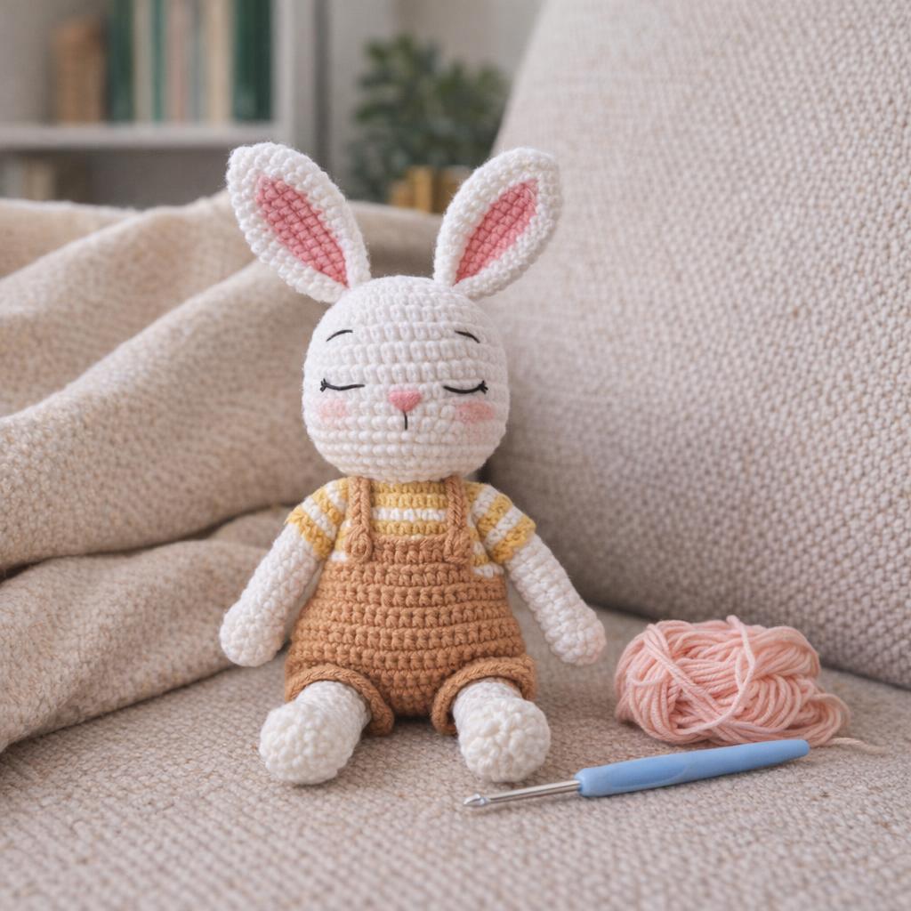 Kit DIY crochet Amigurumi - Lapin