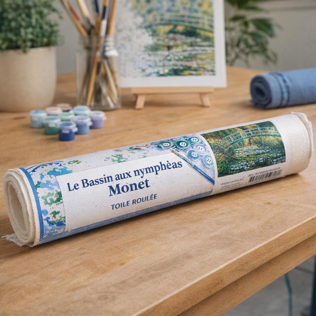 Le Bassin aux nymphéas Monet - Toile roulée