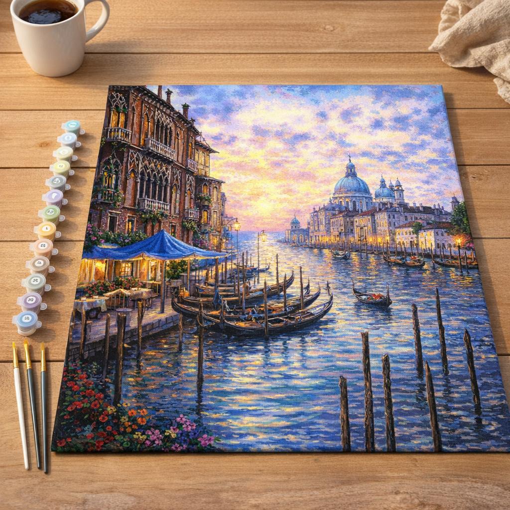 Le Grand Canal de Venise - Toile roulée