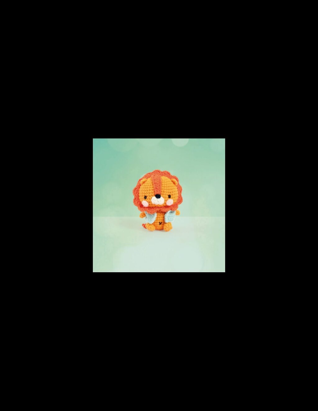 Kit DIY crochet Amigurumi - Kazuo le lion