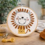 Kit Broderie pour enfant Lion