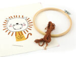 Kit Broderie pour enfant Lion